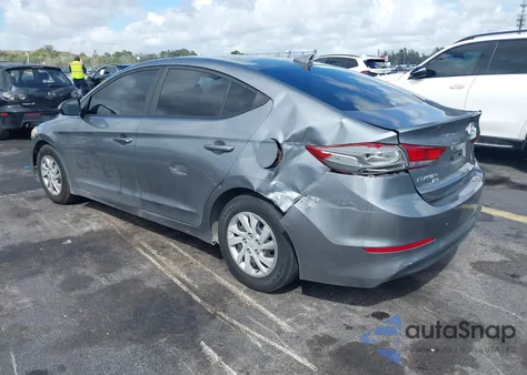 2017 Hyundai Elantra Se из США, поврежденный, VIN KMHD74LF3HU075019